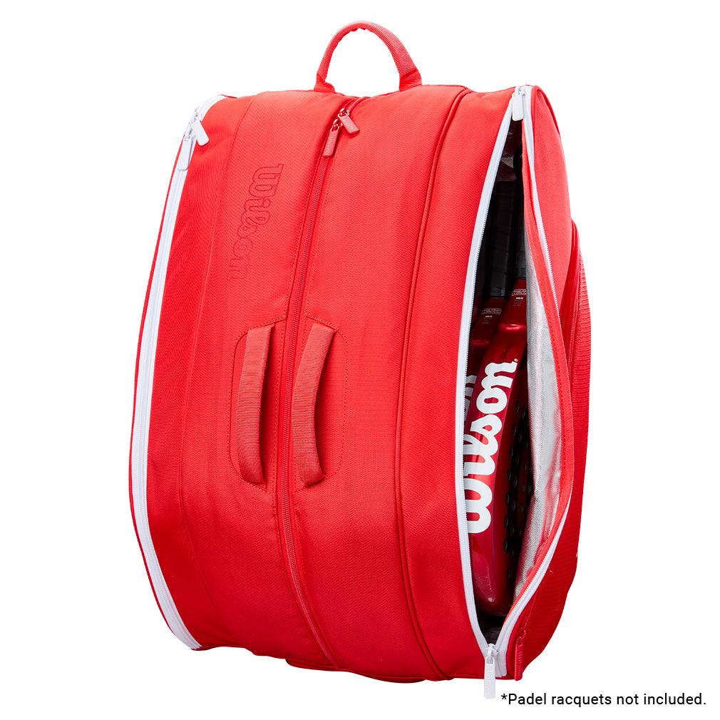 2025 Tour Padel Bag Red Bags Wilson