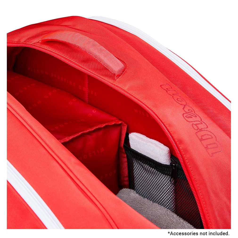 2025 Tour Padel Bag Red Bags Wilson