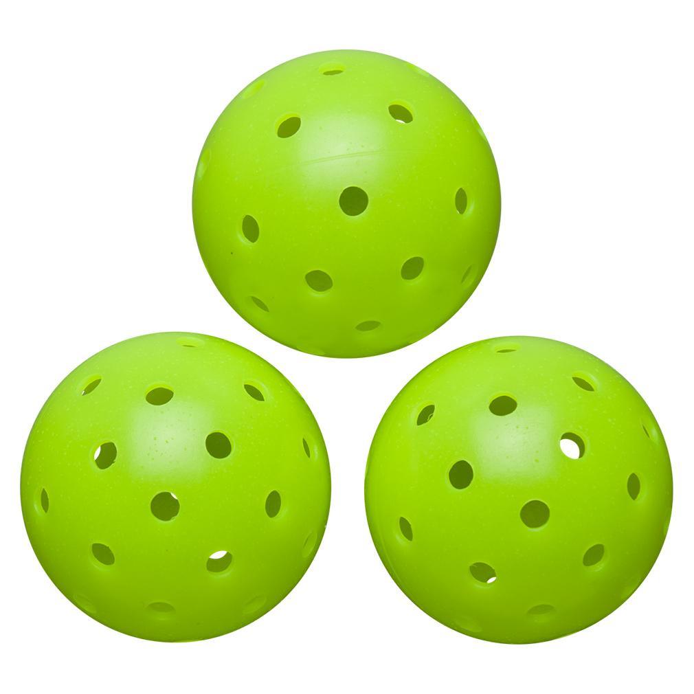 Max 40 Outdoor Pickleball 3 Pack Green Balls Wilson
