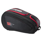 Bela V3 Padel Racquet Bag Black and Red Padel Racquets Wilson