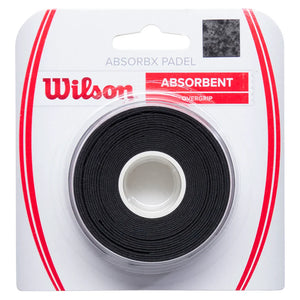 ABSORBx Padel Overgrip 3 Pack Black Accessories Wilson