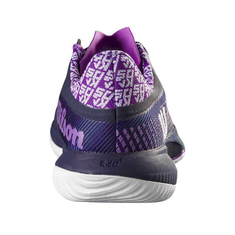 Women's Kaos Swift 1.5 Tennis Shoes Navy Blazer and Royal Lilac Footwear Wilson
