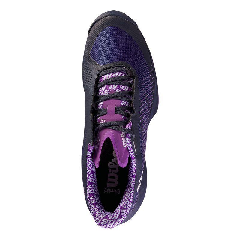 Women's Kaos Swift 1.5 Tennis Shoes Navy Blazer and Royal Lilac Footwear Wilson