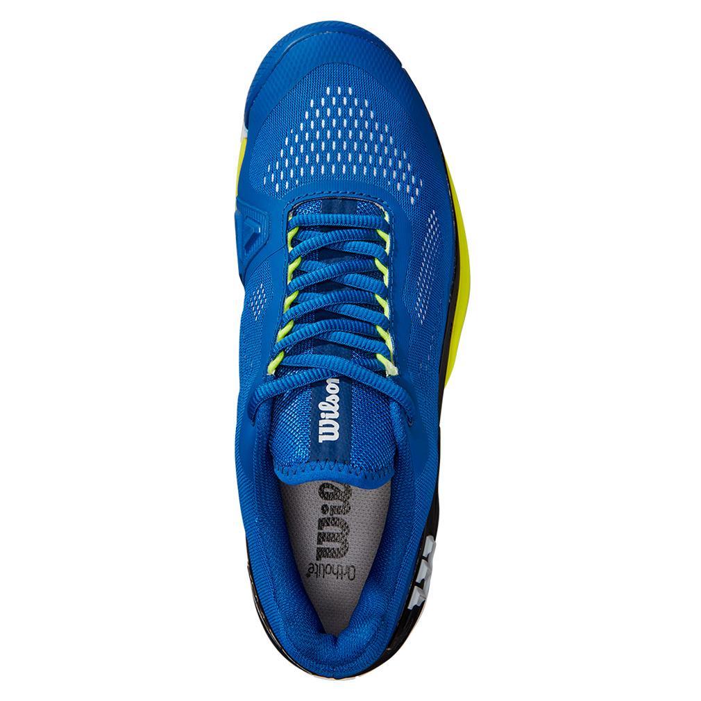 Men's Rush Pro 4.0 Tennis Shoes Lapis and Black Footwear Wilson