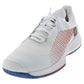 Women's Kaos Swift 1.5 Tennis Shoes White and Deja Vu Blue Footwear Wilson