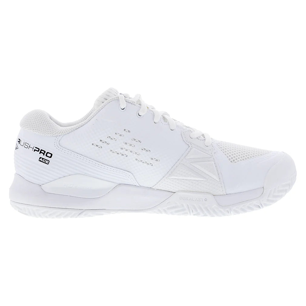Men's Rush Pro Ace Wide Tennis Shoes White Footwear Wilson