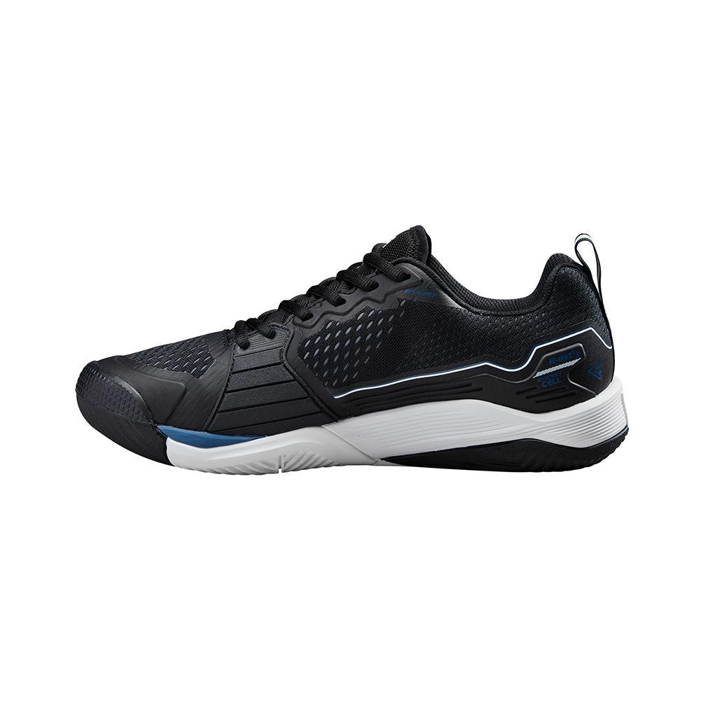 Men's Rush Pro 4.5 Tennis Shoes Black and Ensign Blue Footwear Wilson
