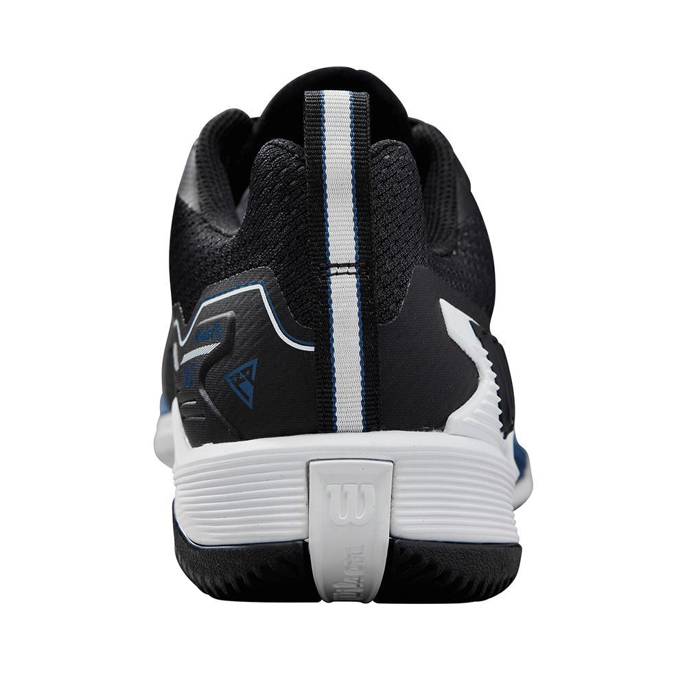 Men's Rush Pro 4.5 Tennis Shoes Black and Ensign Blue Footwear Wilson