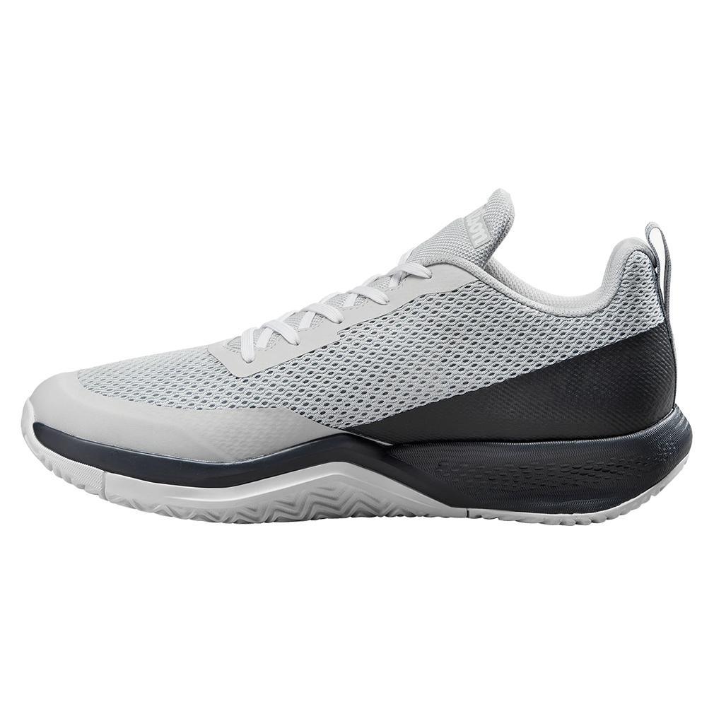 Men's Rush Pro Lite Tennis Shoes Pearl Blue and Ebony Footwear Wilson