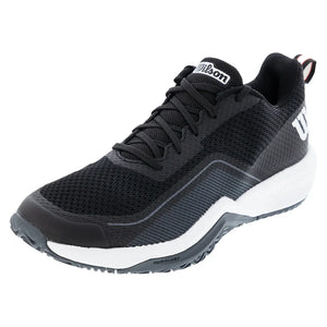 Men's Rush Pro Lite Tennis Shoes Black and Ebony Footwear Wilson