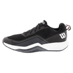 Men's Rush Pro Lite Tennis Shoes Black and Ebony Footwear Wilson