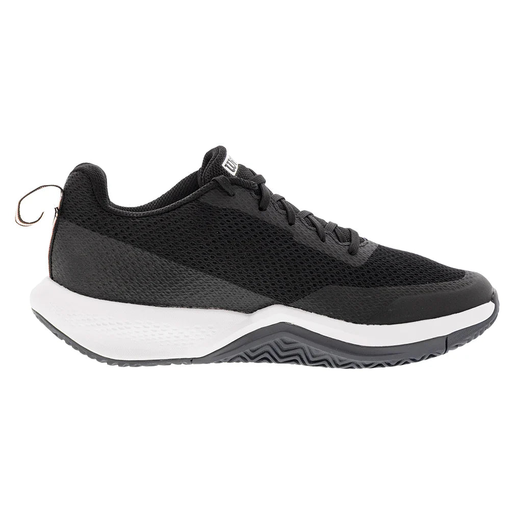 Men's Rush Pro Lite Tennis Shoes Black and Ebony Footwear Wilson