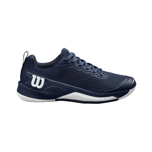 Men's Rush Pro 4.5 Tennis Shoes Navy and White Footwear Wilson