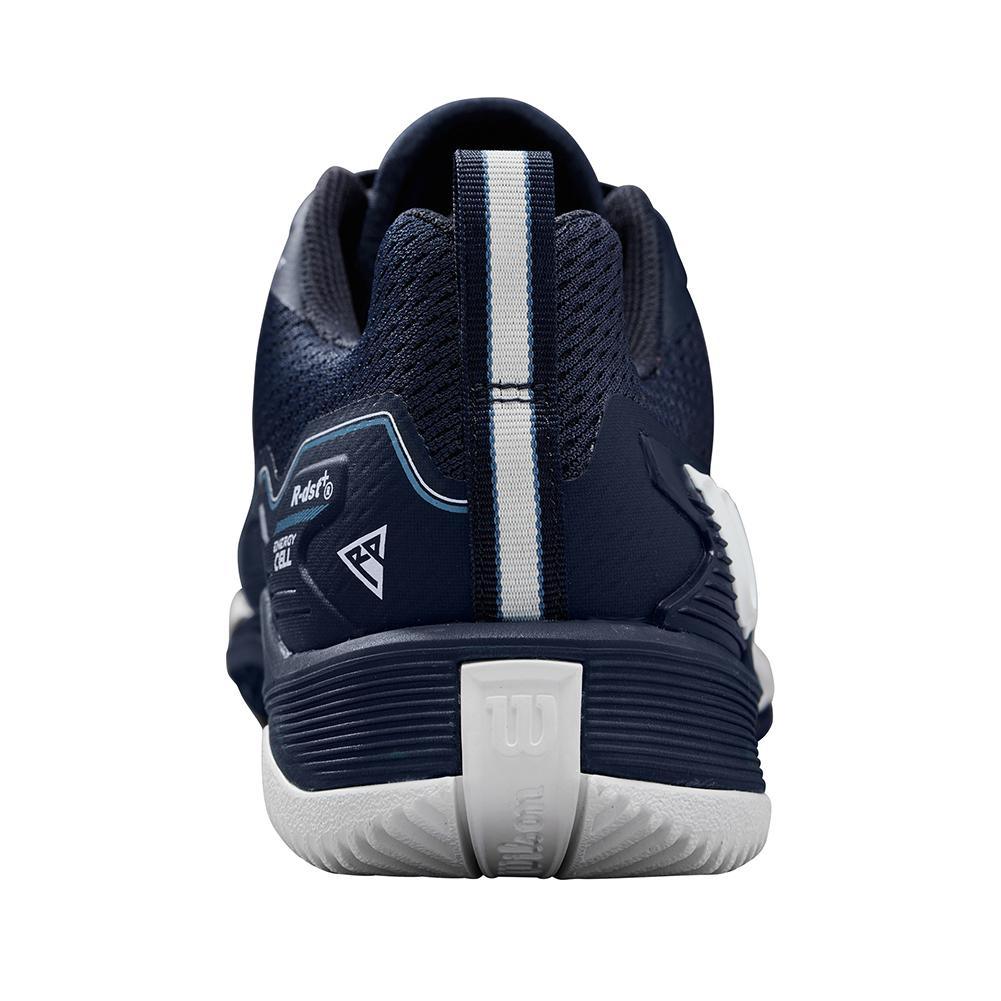 Men's Rush Pro 4.5 Tennis Shoes Navy and White Footwear Wilson