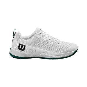 Men's Rush Pro 4.5 Tennis Shoes White and Aventurine Footwear Wilson