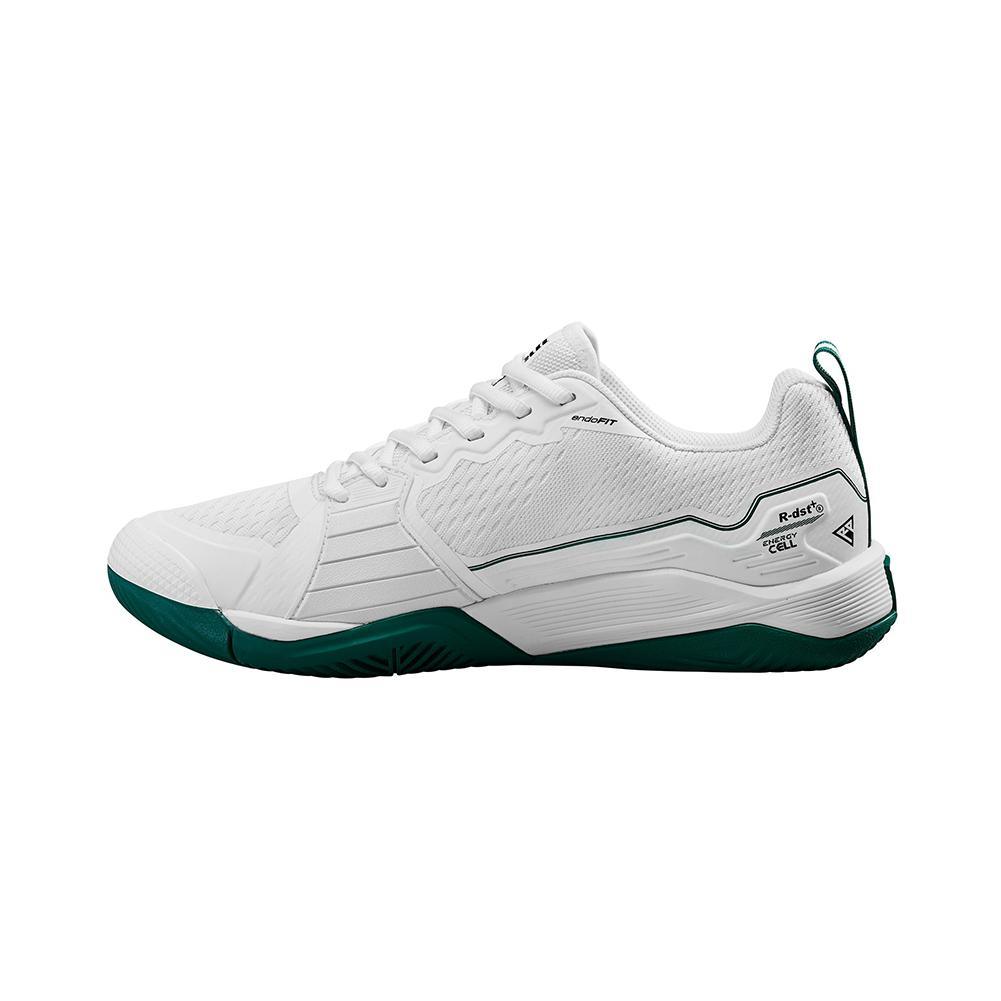 Men's Rush Pro 4.5 Tennis Shoes White and Aventurine Footwear Wilson