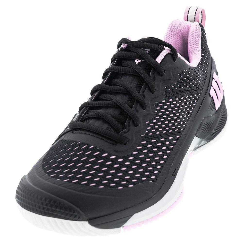Women's Rush Pro 4.5 Tennis Shoes Black and Pirouette Footwear Wilson