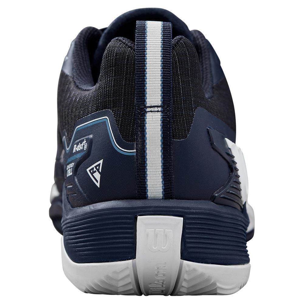 Men`s Rush Pro 4.5 Clay Tennis Shoes Navy Blazer Footwear Wilson