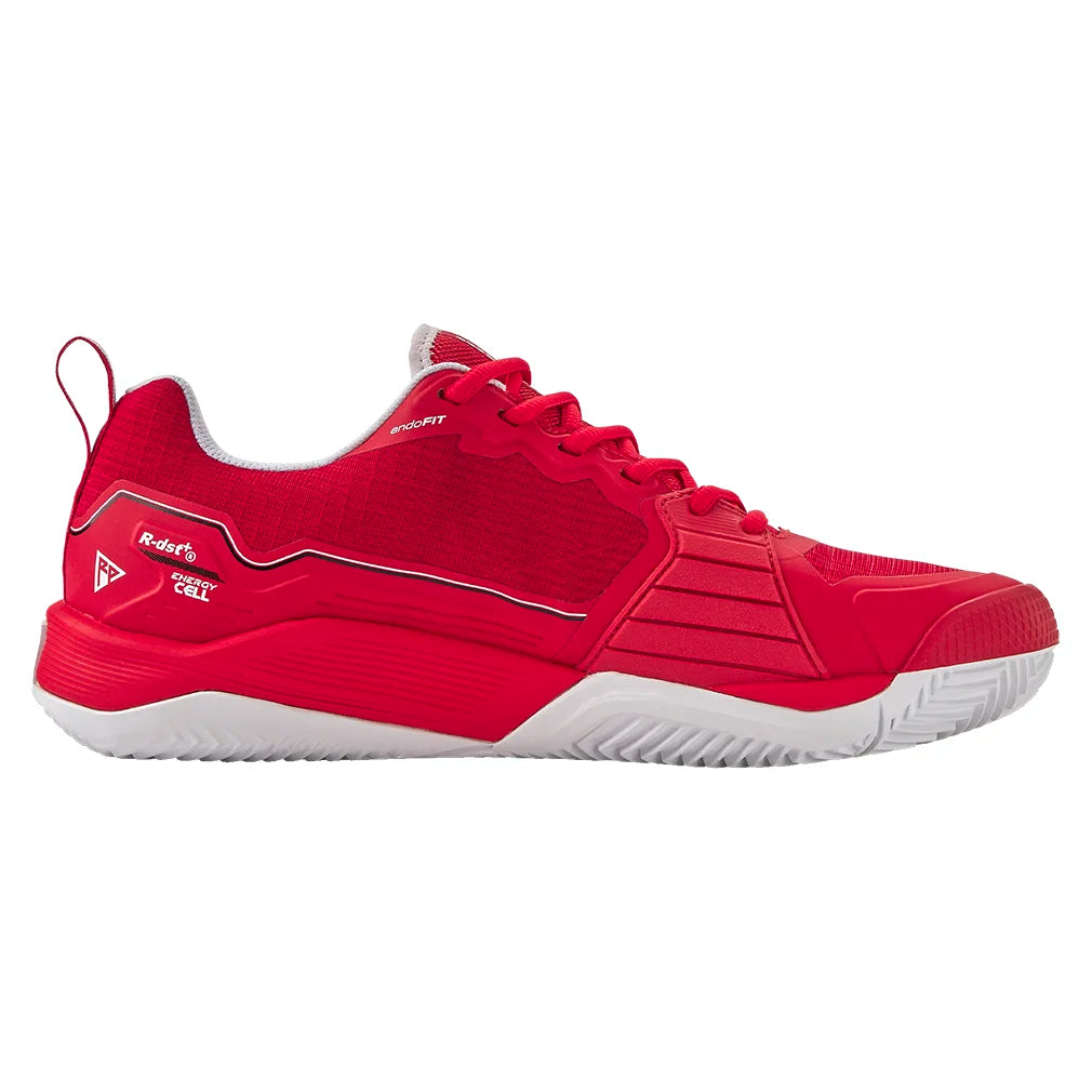 Men`s Rush Pro 4.5 Clay Tennis Shoes Infrared and White Footwear Wilson