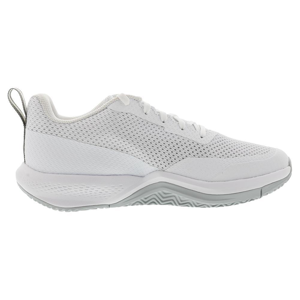 Men's Rush Pro Lite Tennis Shoes White and Pearl Blue Footwear Wilson