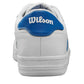 Unisex Pro Staff 87 Tennis Shoes White and Deja Vu Blue Footwear Wilson