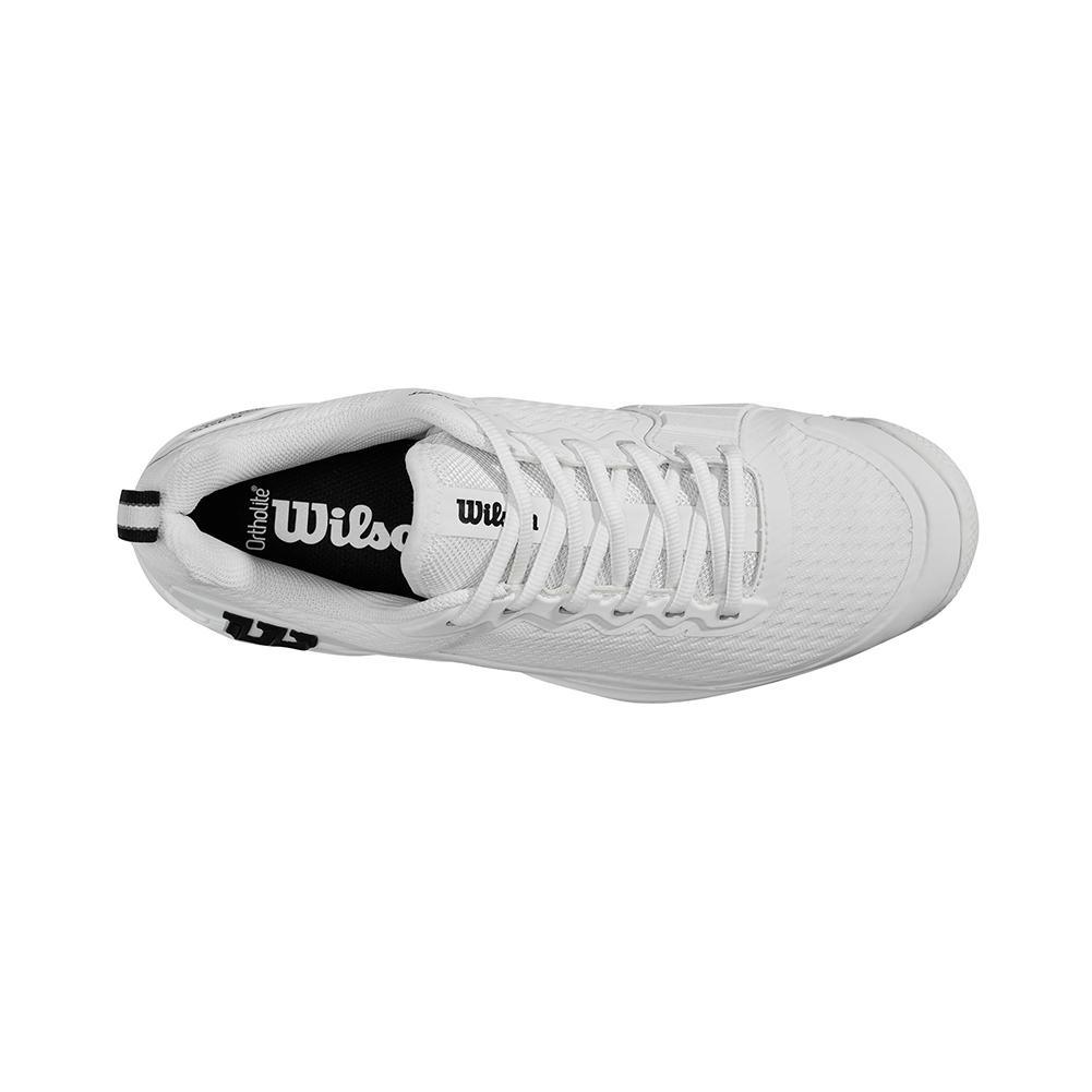 Men's Rush Pro 4.5 Wide Tennis Shoes White Footwear Wilson