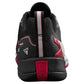Men`s Rush Pro 4.5 Tennis Shoes Black and Infrared Footwear Wilson