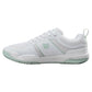 Women`s Pickle Pro Pickleball Shoes White and Surf Spray Footwear Wilson
