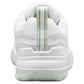 Women`s Pickle Pro Pickleball Shoes White and Surf Spray Footwear Wilson