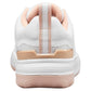 Women`s Pickle Pro Pickleball Shoes White and Cameo Rose Footwear Wilson