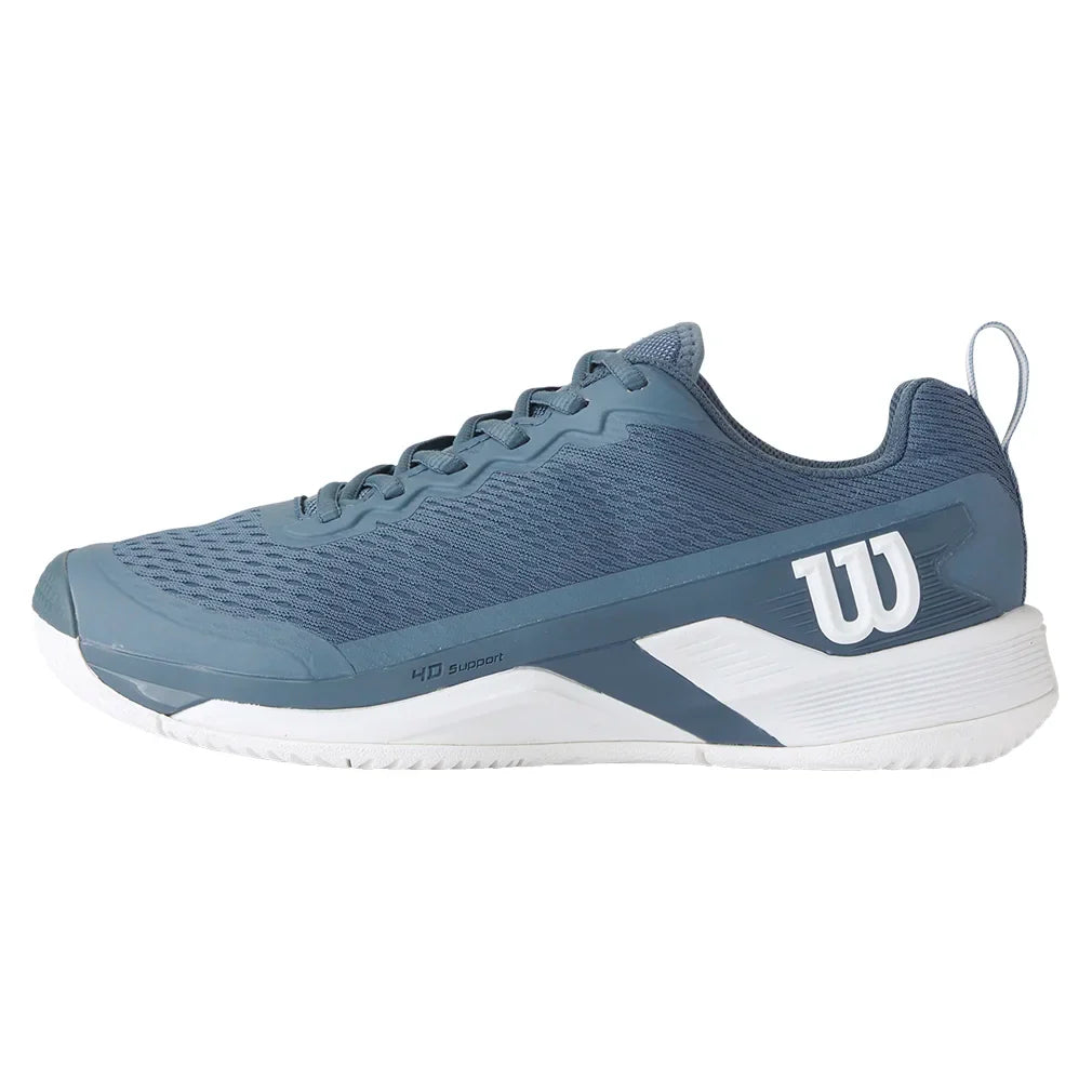 Men`s Rush Pro 4.5 Tennis Shoes China Blue and White Footwear Wilson