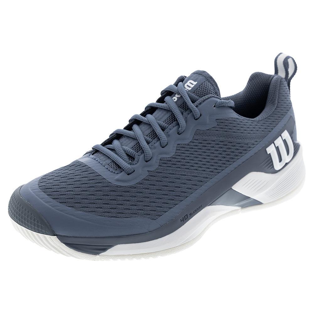 Men`s Rush Pro 4.5 Tennis Shoes China Blue and White Footwear Wilson