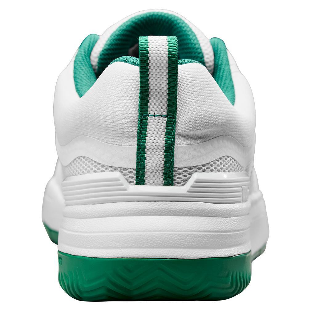 Men`s Pickle Pro Pickleball Shoes White and Bosphorus Footwear Wilson