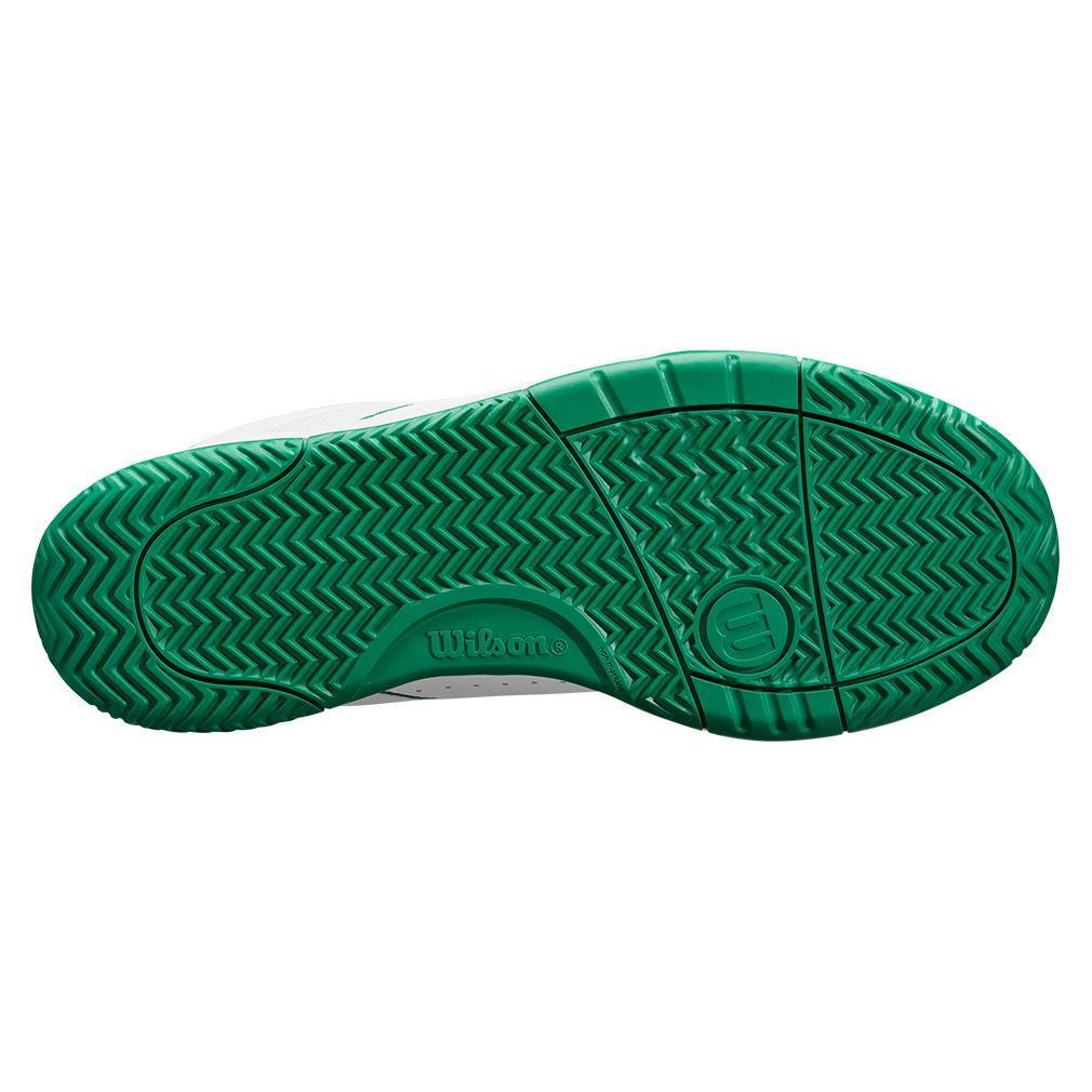 Men`s Pickle Pro Pickleball Shoes White and Bosphorus Footwear Wilson
