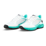 Women`s Hurakn Lite Padel Shoes White and Black Footwear Wilson