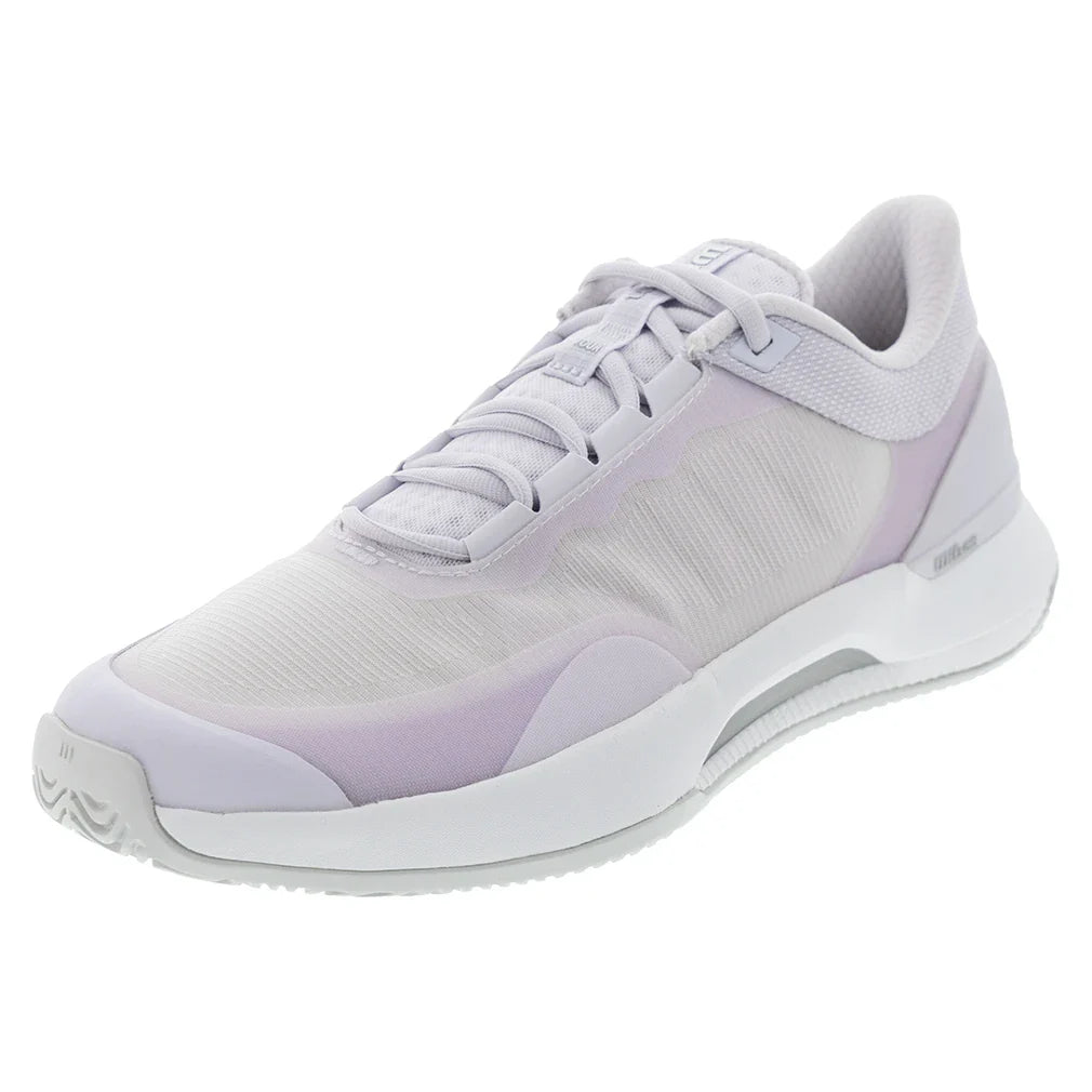 Women`s Intrigue Tour Tennis Shoes Lavender Blue and White Footwear Wilson