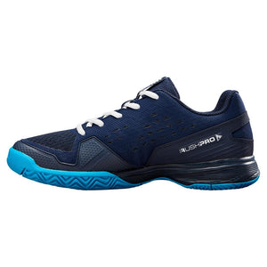 Juniors` Rush Pro Tennis Shoes Navy Blazer and White Footwear Wilson