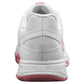 Juniors` Rush Pro Tennis Shoes White and Mauveglow Footwear Wilson