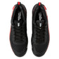 Men`s Rush Pro 4.5 Clay Tennis Shoes Black and Infrared Footwear Wilson