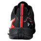 Men`s Rush Pro 4.5 Clay Tennis Shoes Black and Infrared Footwear Wilson
