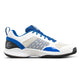 Men`s Hurakn Pro V2 Padel Shoes White and Deja Vu Blue Footwear Wilson