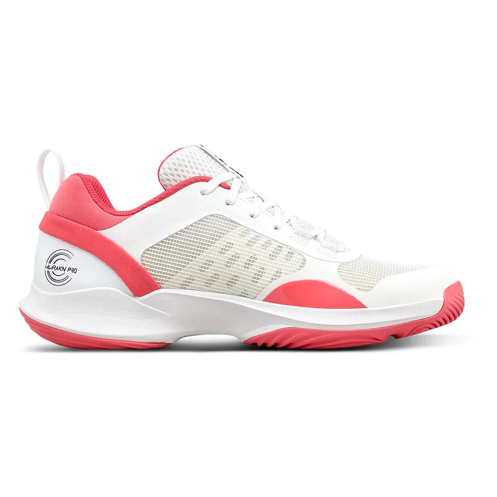 Women`s Hurakn Pro V2 Padel Shoes White and Dubarry Footwear Wilson