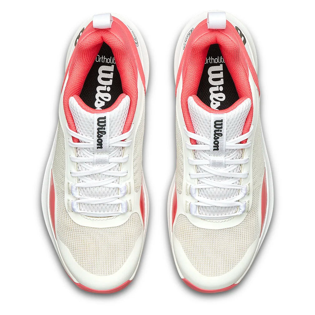 Women`s Hurakn Pro V2 Padel Shoes White and Dubarry Footwear Wilson