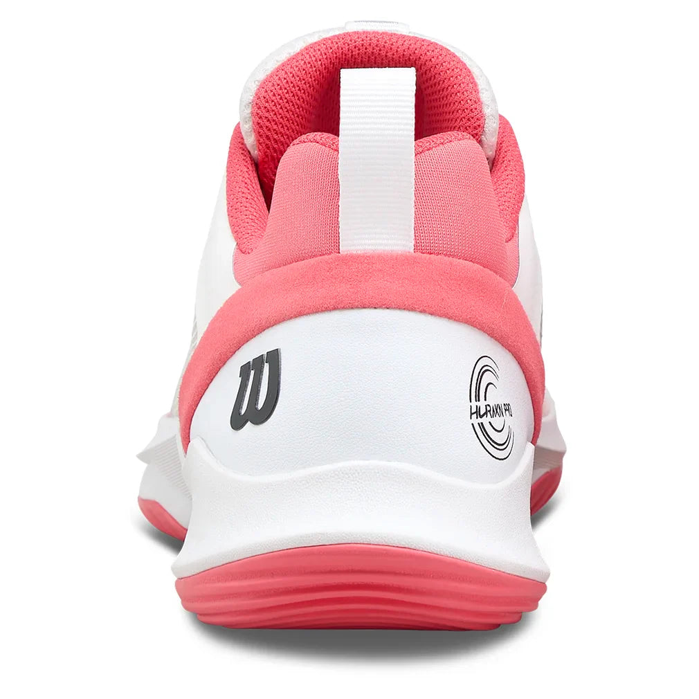 Women`s Hurakn Pro V2 Padel Shoes White and Dubarry Footwear Wilson