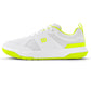 Men`s Pickle Pro Pickleball Shoes White and Safety Yellow Footwear Wilson