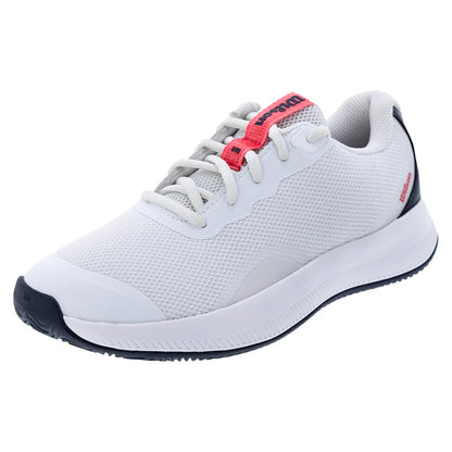 Women`s Intrigue Lite Tennis Shoes White and Navy Blazer Footwear Wilson