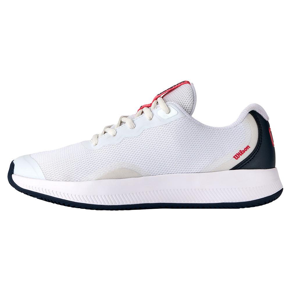 Women`s Intrigue Lite Tennis Shoes White and Navy Blazer Footwear Wilson