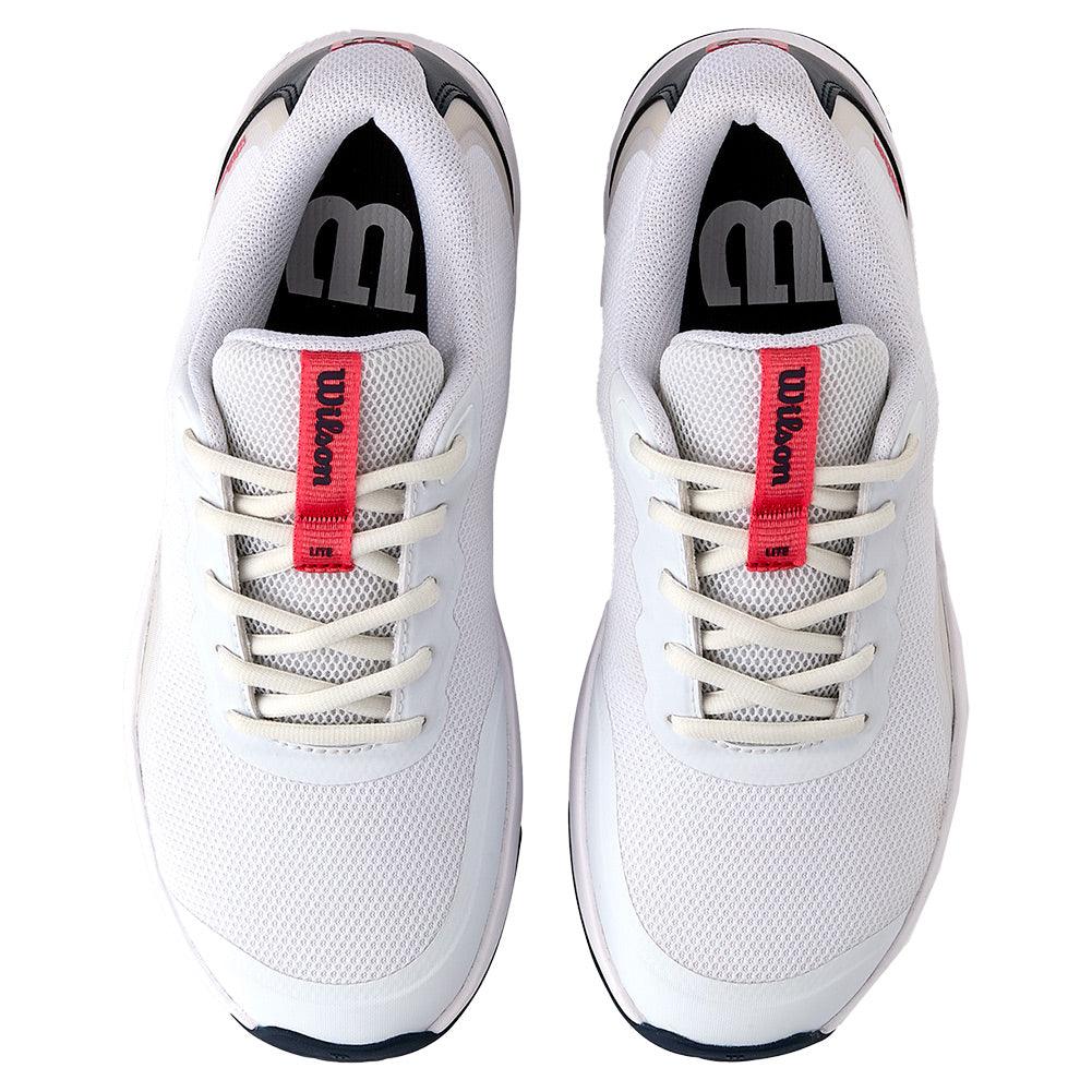 Women`s Intrigue Lite Tennis Shoes White and Navy Blazer Footwear Wilson