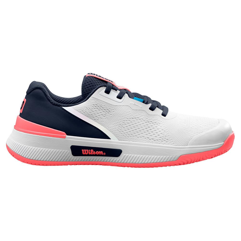 Women`s Intrigue Pro Tennis Shoes White and Navy Blazer Footwear Wilson
