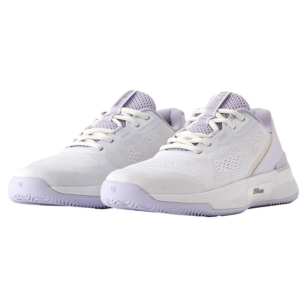 Women`s Intrigue Pro Tennis Shoes White and Lavender Blue Footwear Wilson